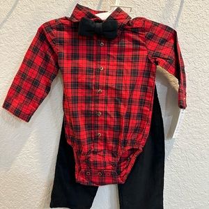12 month Christmas outfit 3 pieces